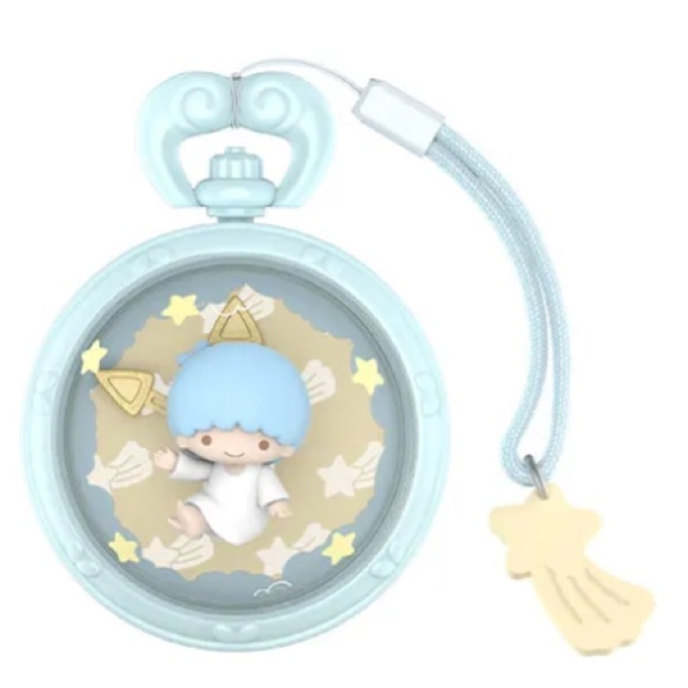 PopmartxSanrio Little Twin Stars Kiki pocket watch figurine with wrist strap